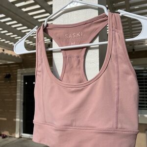 Bolero Saski Dusty Pink Sports Bra Size Medium